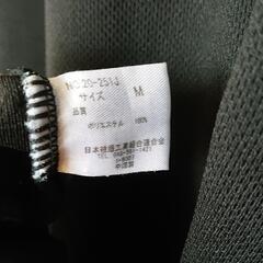  無地の黒いメッシュ生地？メンズ用Tシャツになります！の画像