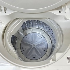 2022年製 5.5kg 洗濯機 SHARP ES-GE5F 風乾燥 高濃度洗浄の画像