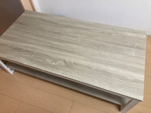 ナチュラルローテーブル白