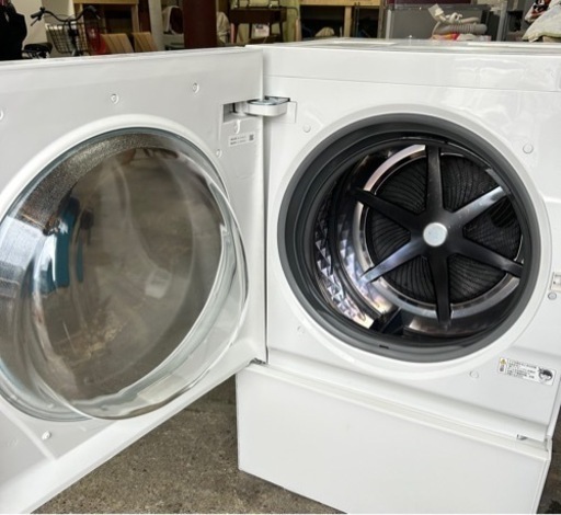 札幌近郊　送料無料　Panasonic 2020年製 Cuble キューブル 7kg ドラム式洗濯乾燥機 NA-VG740L 左開き 札幌引取り歓迎 20年製 パナソニック Panasonic Cuble 7kg ななめ