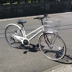 お取引感謝【修理済】２６インチ・シティーサイクル・普通に乗れます・中古