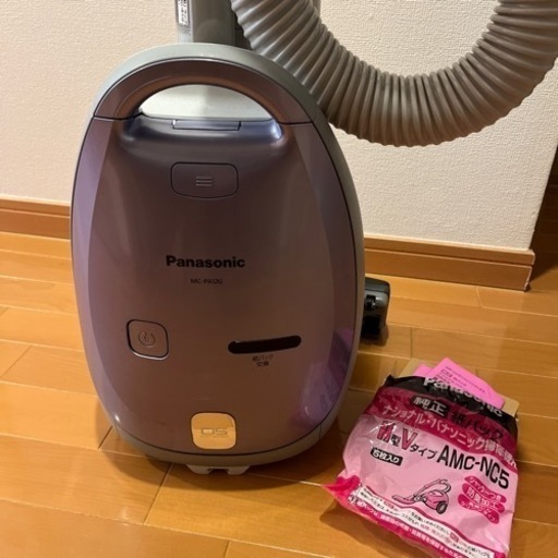 パナソニック　掃除機　紙パック付