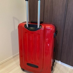 1週間用キャリーケース(レッド)の画像