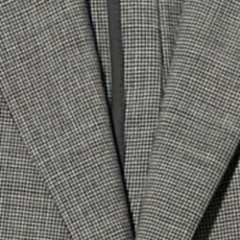 メンズスーツ上下　グレー　サイズA6相当の画像