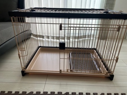 木製お掃除かんたんサークル（Richell）　犬用