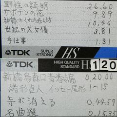 ☆ＶＨＳ　ビデオテープ（３６－２７）　８本セット  （古い映画・音楽番組など）の画像