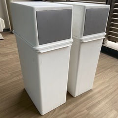 スリムダストボックス25L 2個セット　ホワイトの画像