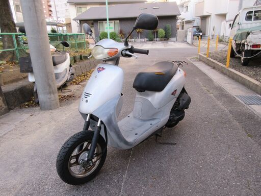 ディオフィット　ホンダ　シルバー　【現状渡し】　バッテリー新品　2スト　原付　AF27