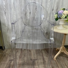 Kartell ルイゴースト クリスタル チェア カルテル LOUIS GHOST 肘掛け