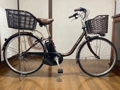 Panasonic 2018 ビビ・SX 26インチ チョコブラウン BE-ELSX63-T 電動アシスト自転車 充電器付