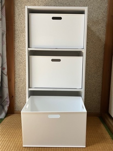 ３段BOX 引き出し付き
