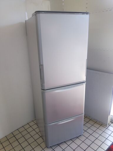 シャープ 3ドア冷蔵庫 350L SJ-W354H 2021 N23-361 高く買取るゾウ八幡西店