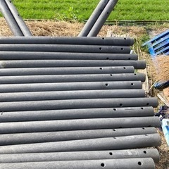 杭、ロープセット 杭、ロープセット