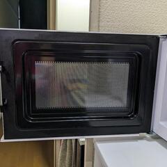 山善　単機能電子レンジ　東日本　50Hz/17L　小型　MRT-S177(W)5の画像