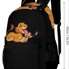 ✨新品✨入園ライオンキングバッグ、保育園、登園バッグ、リュックサックの画像