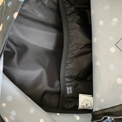 値下げしました、美品Parkland バックパック黒ポルカドットの画像