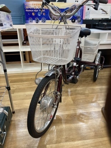 【トレファク高槻店】取りに来れる方限定！ミムゴの電動アシスト三輪車です！！