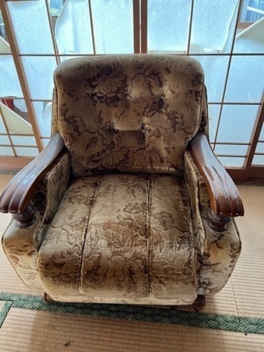 金華山シングルソファ