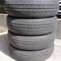 中古タイヤ　155/65-R14  75S　４本　廃タイヤ