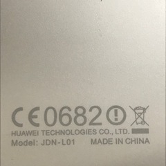 HUAWEI pad JDN-L01の画像