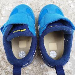 15.0cmASICSアシックススニーカー青の画像