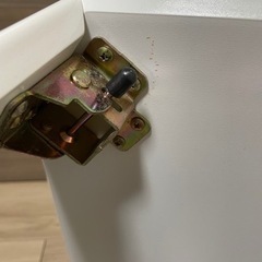 【お譲り先決定】ニトリ　折りたたみテーブル　白の画像