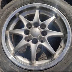 タイヤアルミホイールセット日本製　14X6J 175/65の画像