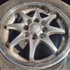 タイヤアルミホイールセット日本製　14X6J 175/65の画像