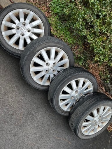 アルミホイール＆ラジアルタイヤ　165/55R14 4本セット