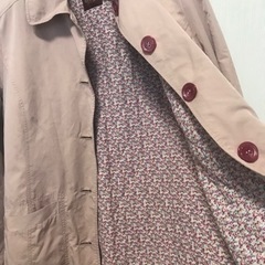 DECOY トレンチコート　ピンクの画像