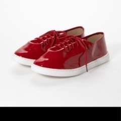 モーブス mobus IRIS ENAMEL （RED）本革　23.5