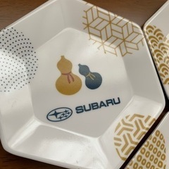 SUBARUオリジナル豆皿の画像