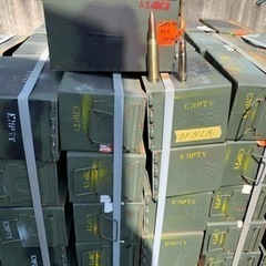 叩き売り2500円〜【米軍放出品】アンモボックス M2A1 AMMOBOX ミリタリー アンモ缶 アーモ缶 アモカン 工具箱 弾薬箱 サバゲー ☆BK14LM-Wの画像
