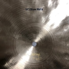 ハイハットシンバル　セイビアン（中古）の画像