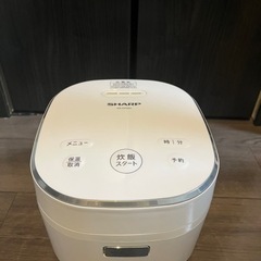 SHARP 炊飯器 3合炊き 2019年製