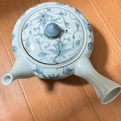 唐草　急須