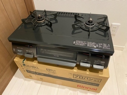 美品　リンナイ　ガスコンロ　2022年製　使用期間3ヶ月