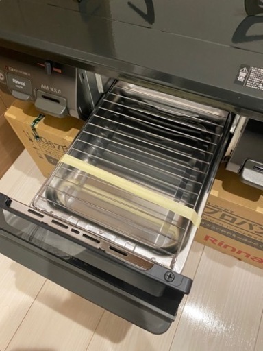 美品　リンナイ　ガスコンロ　2022年製　使用期間3ヶ月