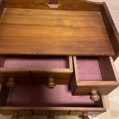 木製　小物入れの画像