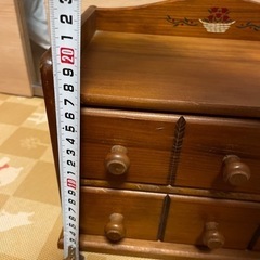 木製　小物入れの画像