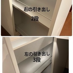 ドレッサー　鏡台　白　ホワイト　の画像