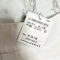 🤍新品タグつき激安 EGOIST パンツスカート シフォン生地の画像