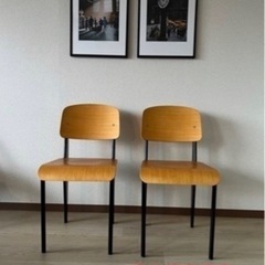 [1脚から購入可]ジャン・プルーヴェのスタンダードチェア(リプロ...