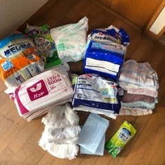 介護用パンツ・パッド・オムツ・パジャマ・口腔ケアスポンジ色々セッ...