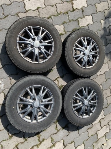 軽自動車用ホイール&スタッドレス 4本セット