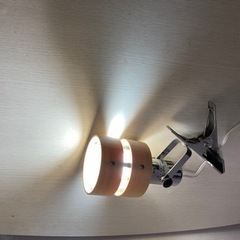 ニトリ　クリップライトの画像