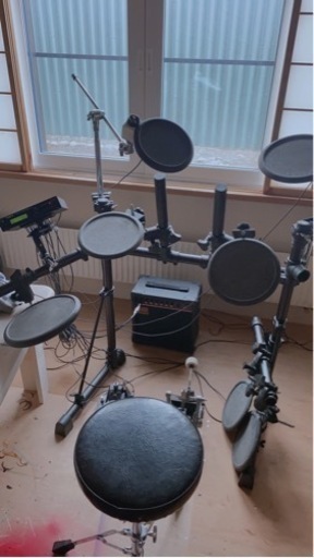 電子ドラムローランドTD-7アンプセット