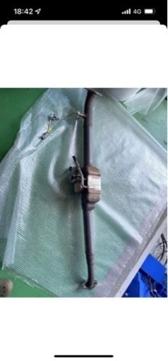 プリウス中間ストレートマフラー