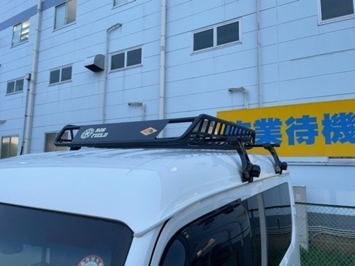 【ルーフキャリア＆ラック】N-VANに取付けてました