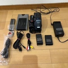 ジャンク　MINOLTA ミノルタ　S-VHS ムービーカメラ　CX-65セットの画像
